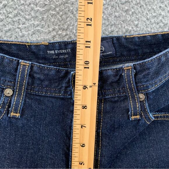 Adriano Goldschmied The Everett Slim Straight Men's Jeans  See Pictures for Size - Picture 9 of 15